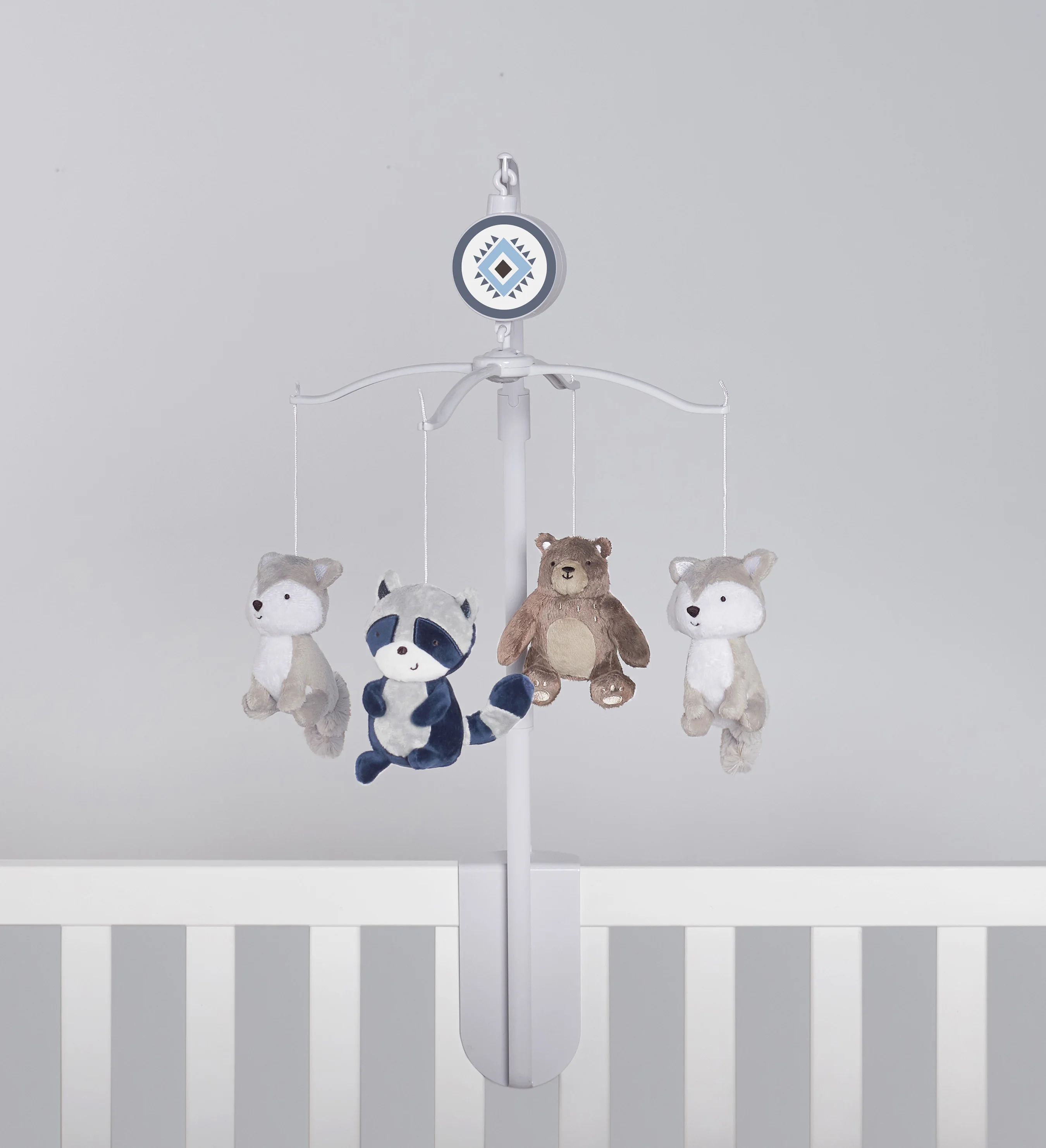 Мобиль для детской кроватки плюшевое животное с поворотом на 360 градусов музыкальный мобильный подвесные игрушки младенцев