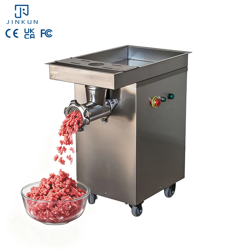 TK-42L 650kg/h 4KW Heavy Duty Meat Grinder Industrial Stainless Steel Frozen Meat Grinder Mincer Machine