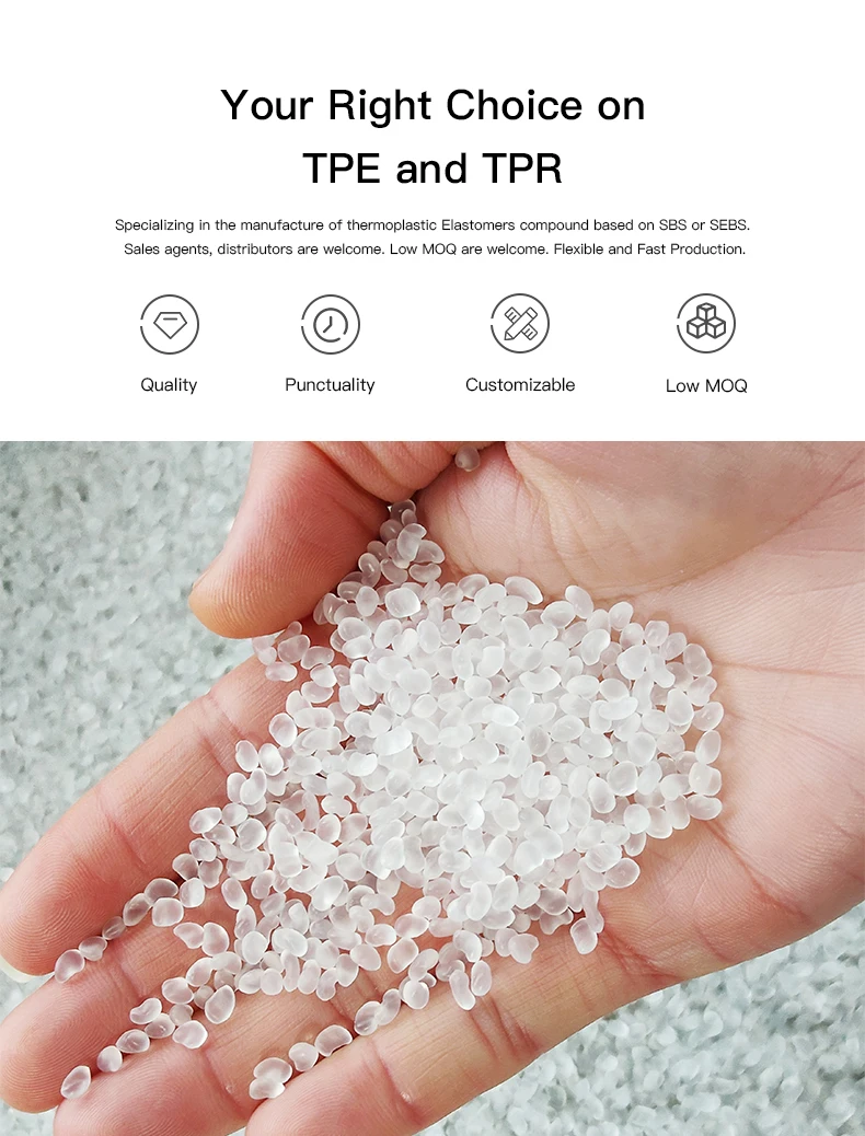 Tpr Color Particles Thermoplastic Rubber Particles Tpr Raw Materials ...