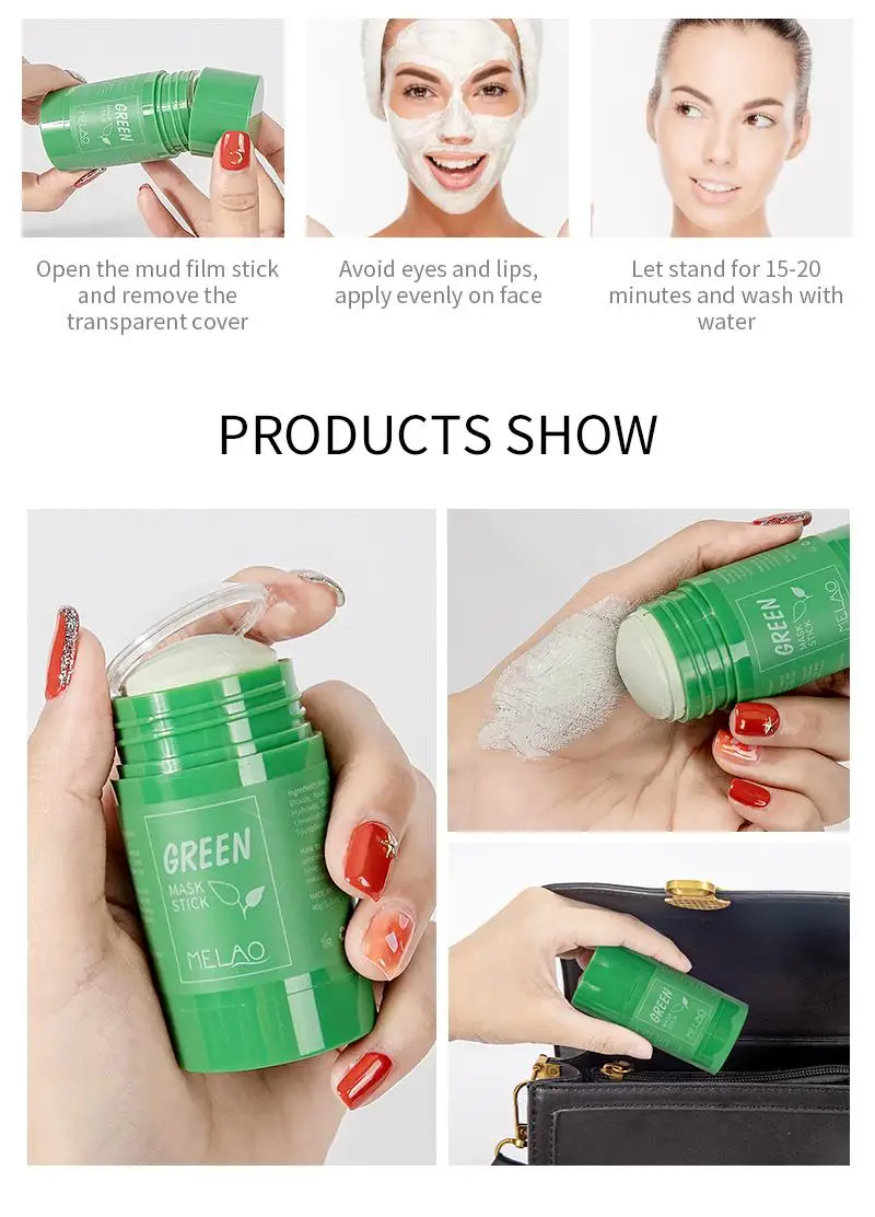 Private Label Melao Natural Cleansing Facial Mask Customized Logo