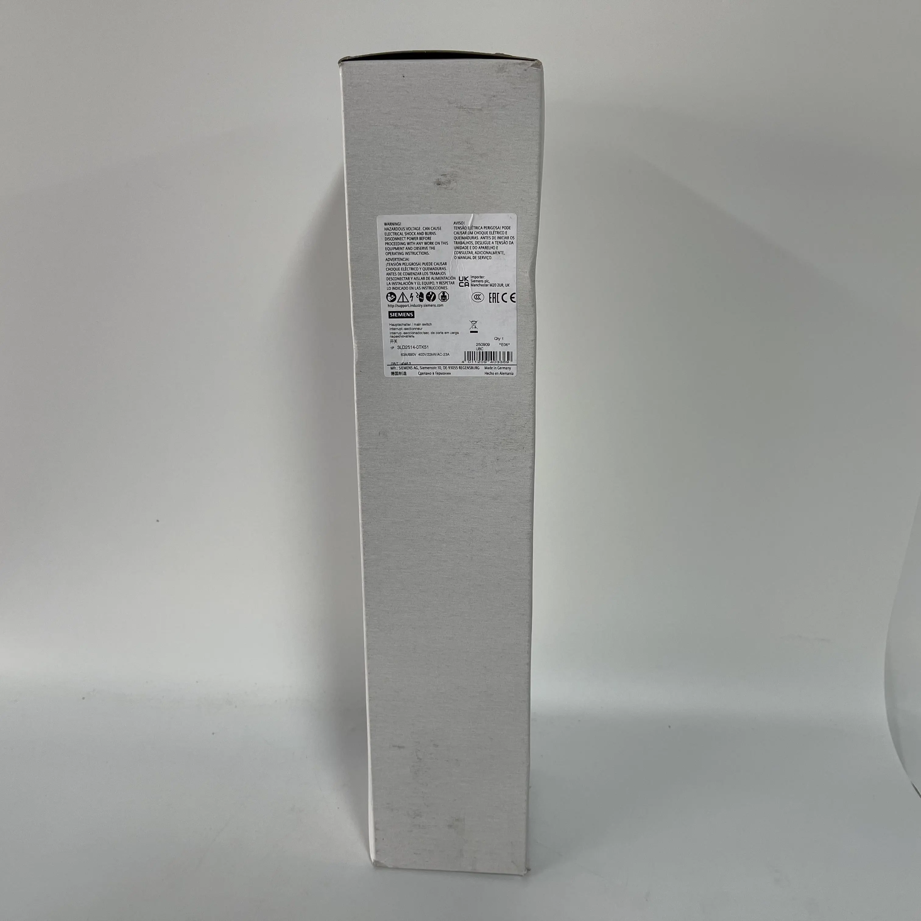 Siemens HMI Human Machine Interface 3LD2514-0TK51 Siemens HMI Human Machine Interface 3LD2514-0TK51