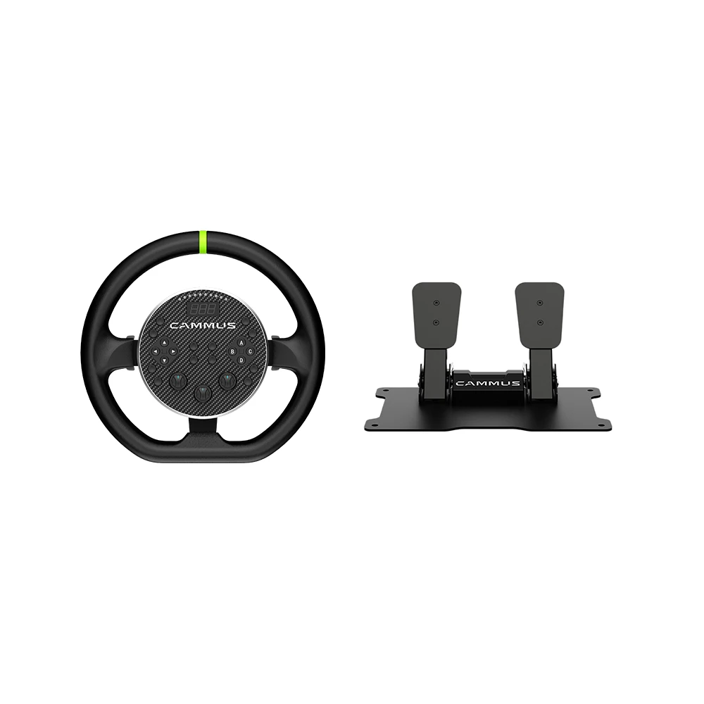 CAMMUS C5 Direct Drive 5nm Base Gaming Steering Wheel and racing simulator  pedals for PC Car Racing Driving F1 Simulator| Alibaba.com