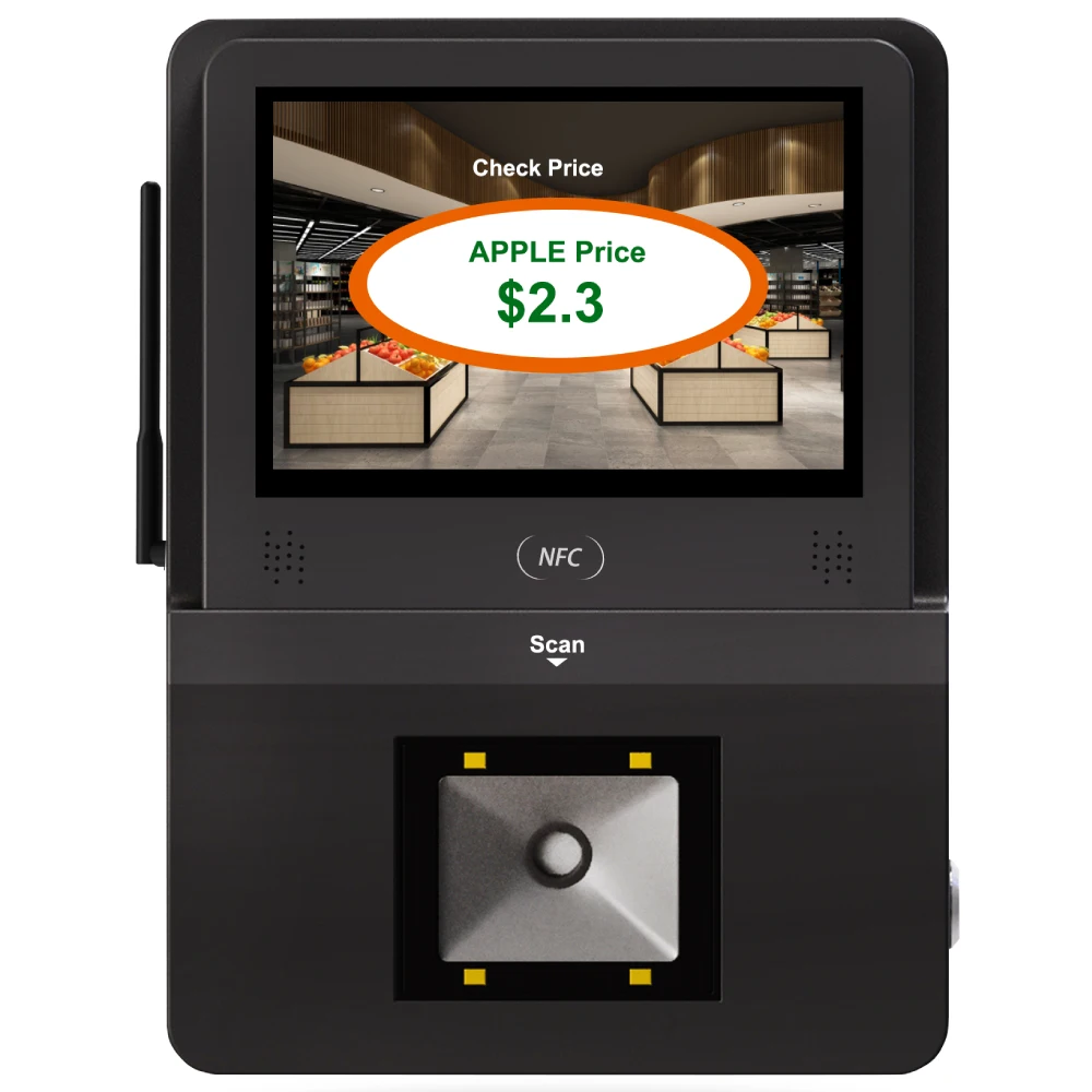Supermarket Price Checker 5inch Verificador De Precos Android OS POE Touch  Screen Self-checking Kiosk