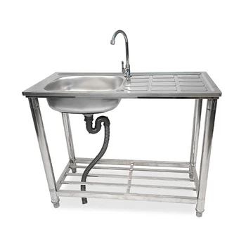 Commercial Kitchen Sink Portable Hand Wash Sink With Stand Promotion ...