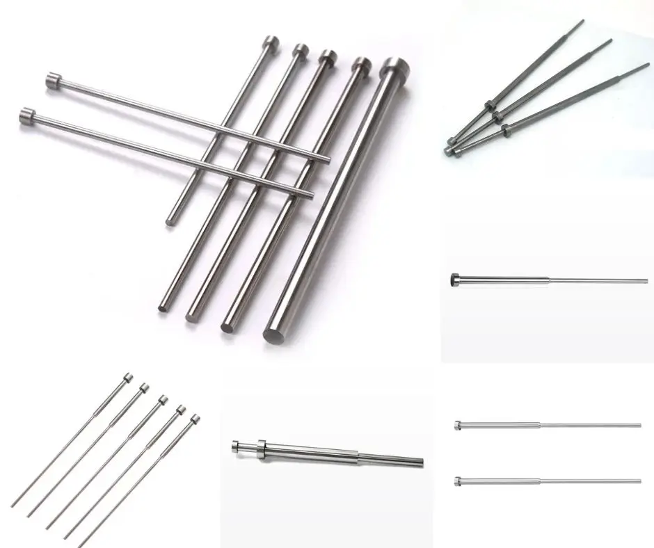 Standard Mould Parts Ejector Pins Ejector Sleeve Mold Pin Custom Length ...