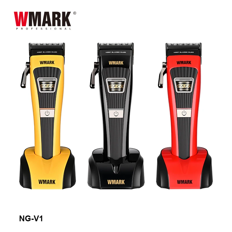 WMARK NG-V1 プロフェッショナル バリカン 1台 WMARK NG-V1 Brushless Hair Clipper - Fast, Precise Cutting