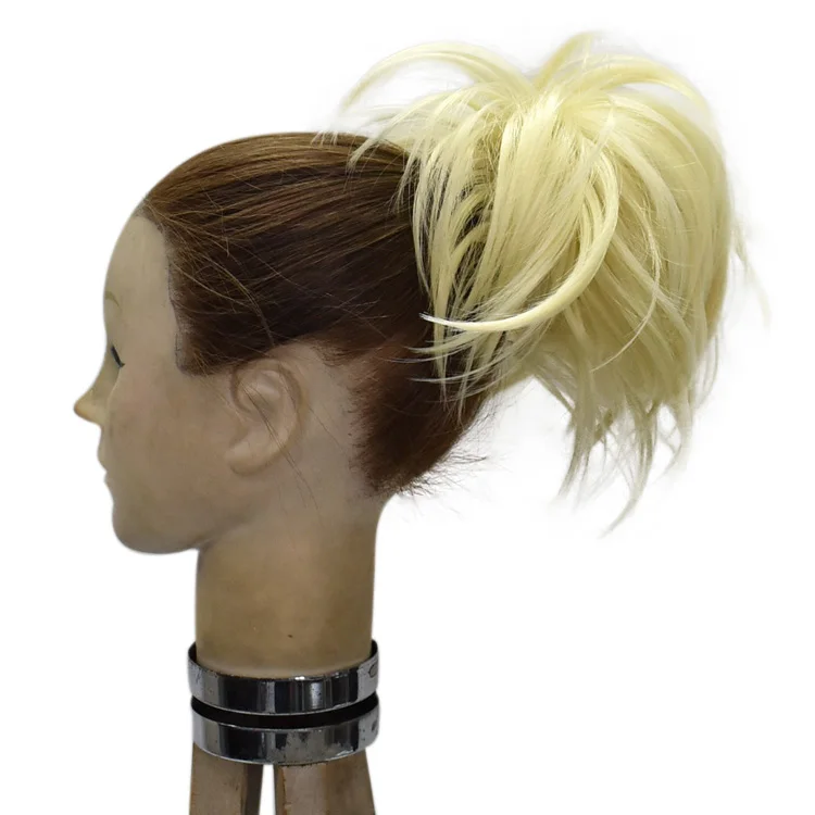 Новинка, прямые женские накладные волосы из синтетического волокна с зажимом для конского хвоста