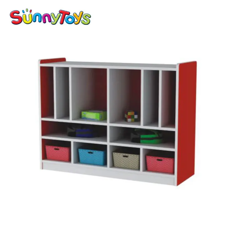 Деревянный шкаф для обуви для дошкольников