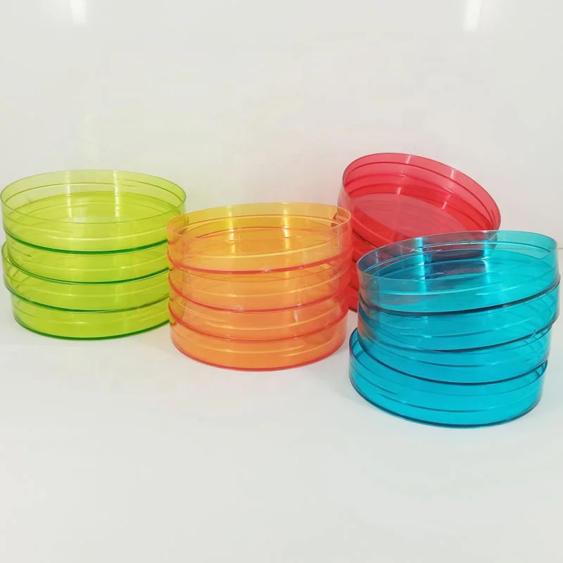 85mm Transparency PET Lid Multi-color Clear Cap for PET Can Plastic Screw Lids