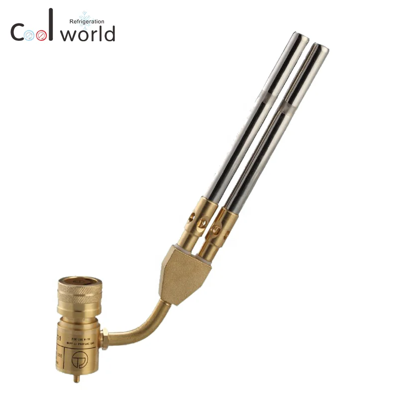 CWD-8VT Single-Tip Self-Ignition Mapp Gas Hand Torch With Brass Tip