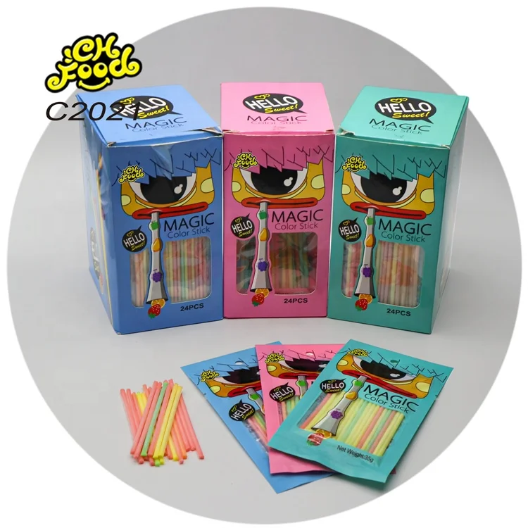 China Candy Supplier Wholesale and OEM CC Stick Sour Powder Candy for Kids Sweet Candy