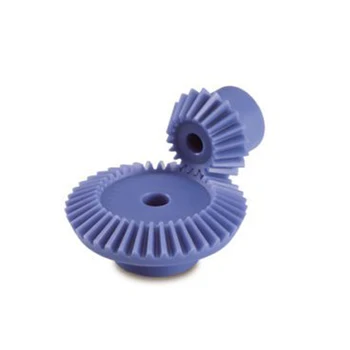 Precision Oem CNC Machined Parts Plastic 10 Teeth Plastic Helical Bevel Gear By Your Drawing