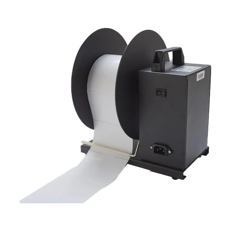 manual label rewinder