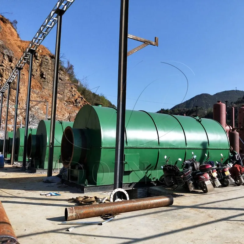 12 Ton Scrap Tyres Processing Machines Pyrolysis Waste Tyre to Oil for Tyre Recycling Business Plan in Australia
