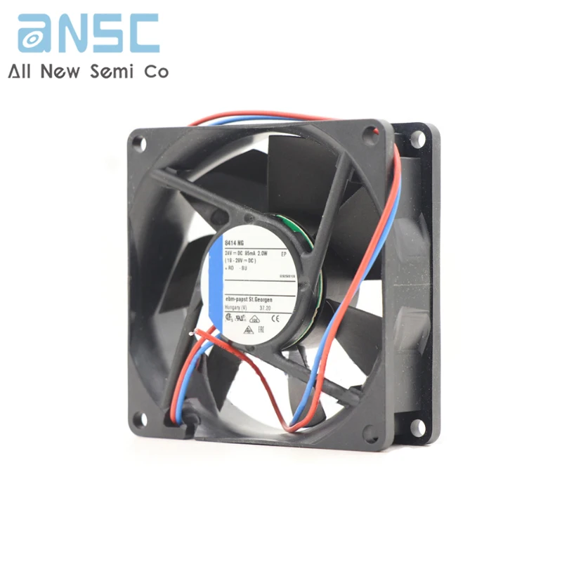 Original Axial flow fan 8414NG 24V 2.2W 4.4A 0.083mA IP54 Military fan