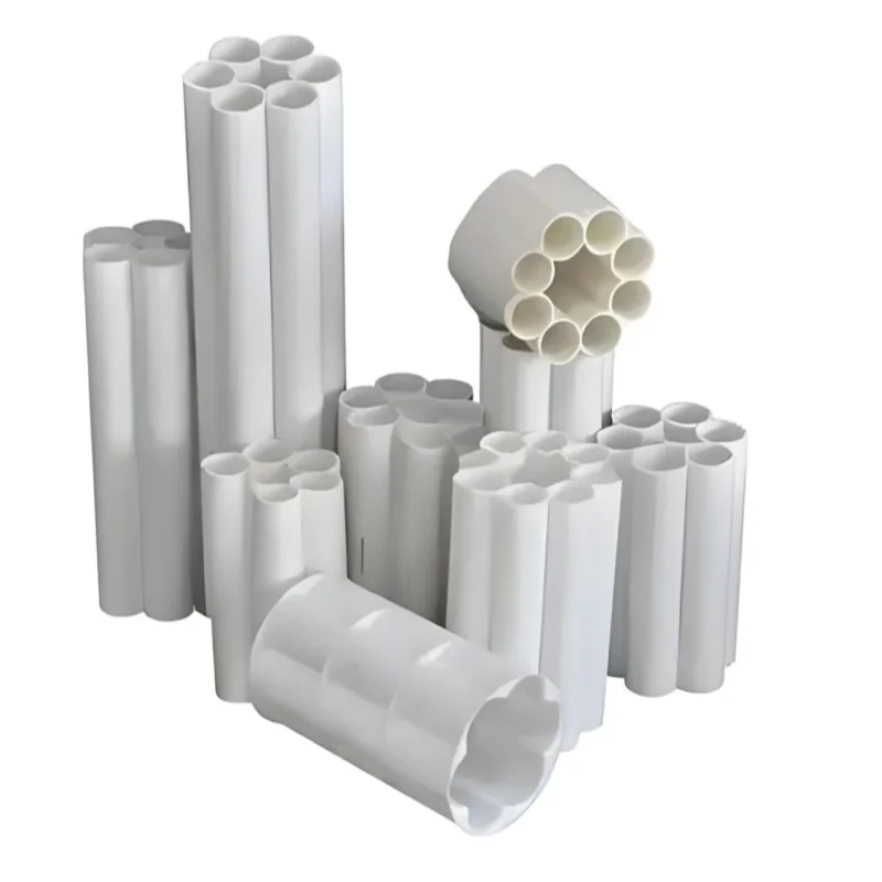 Hdpe  Perforated Plastic Tubes Communication Casing with Essential Holes