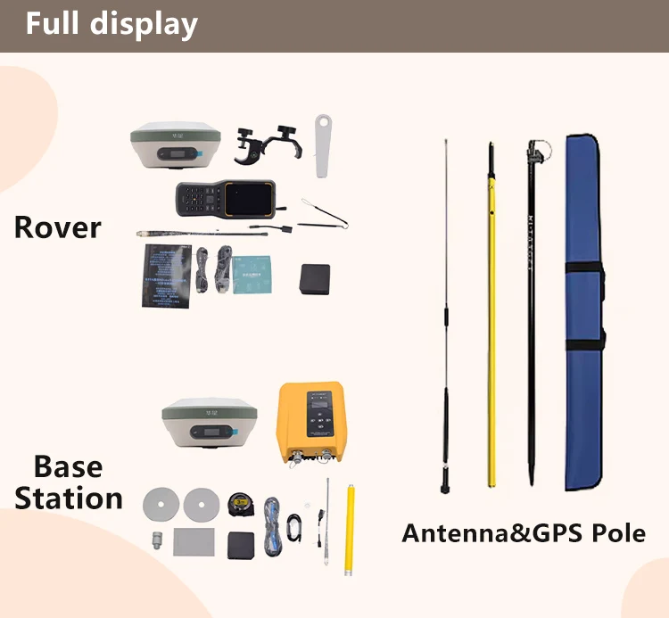 GNSS RTK Hi -target A15 Base and Rover upgrade for land surveying instruments