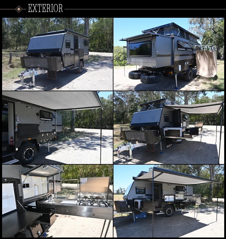 Factory Custom Factory Manufacture Trailer Camper Car 16ft Australian
