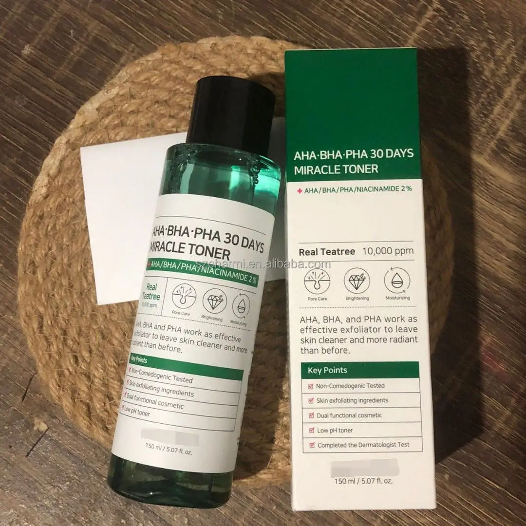 Some By Aha Bha Pha 30 Days Miracle Toner 150ml Facial Toner Serum Blackheads Remove Acne