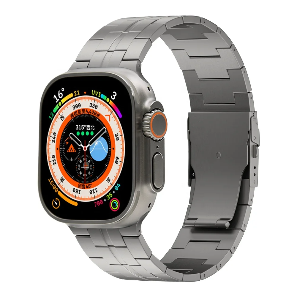 Apple watch ultra titanium band