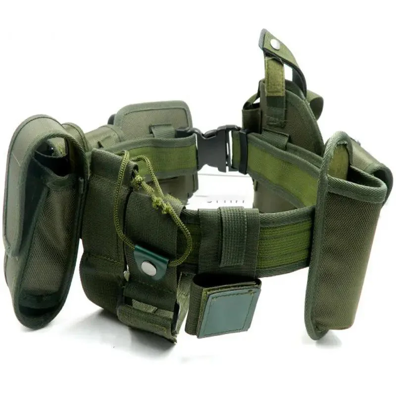 Waterproof Multifunctional Wear-resistant Multifunctional Security Belts Training Guard Utility Heavy Duty Belt Set