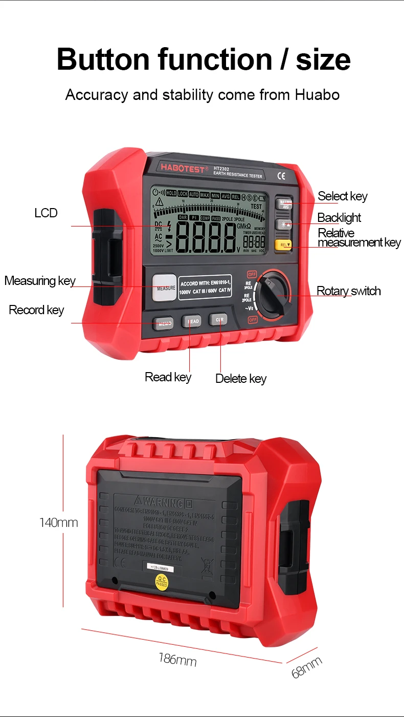 230-M202 Handheld Digital Barometer-Altimeter - Trioms Technology