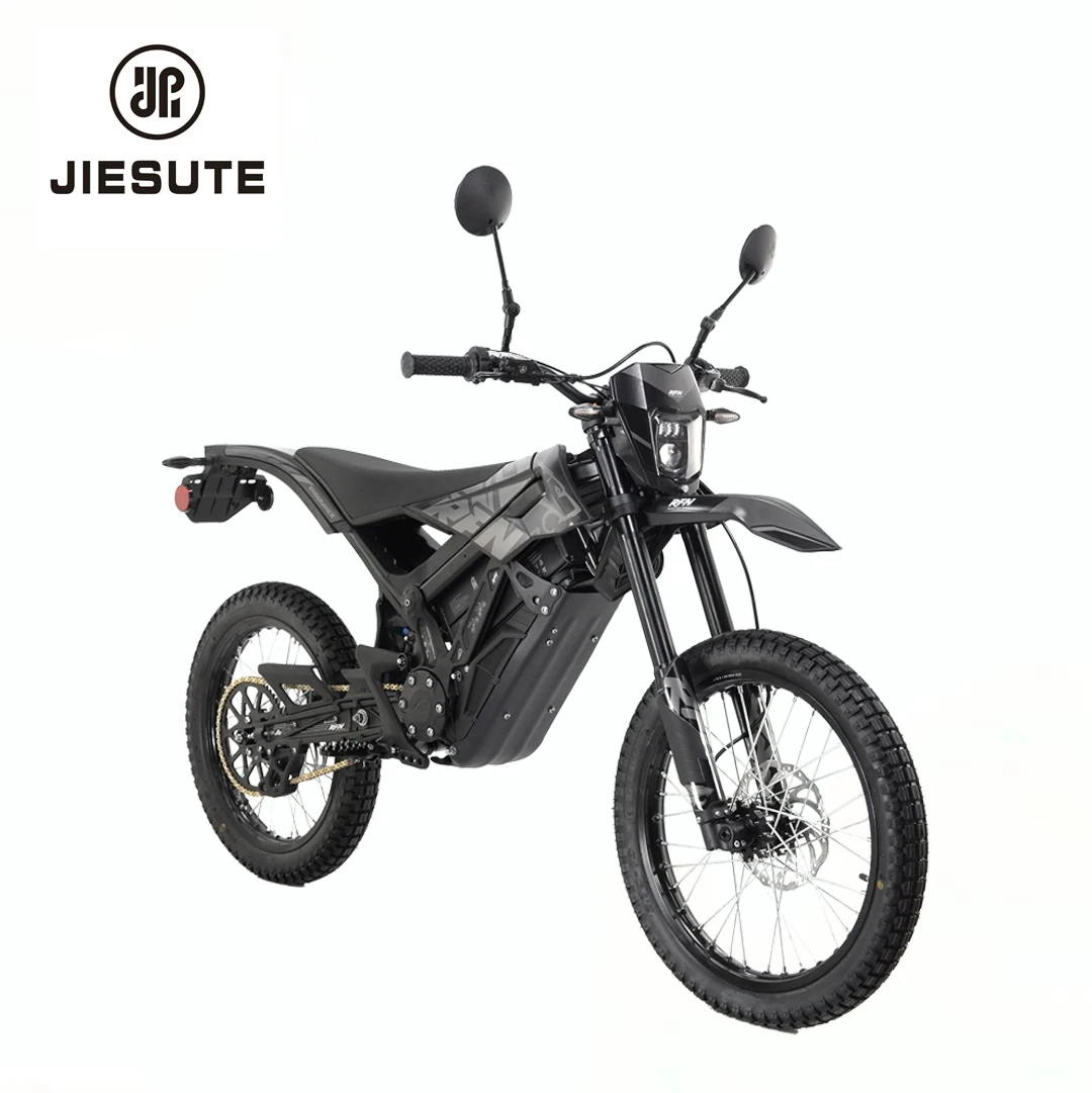 JIESUTE 72V 4kw Electric Dirt Bike Powerful off-Road Motorcycle