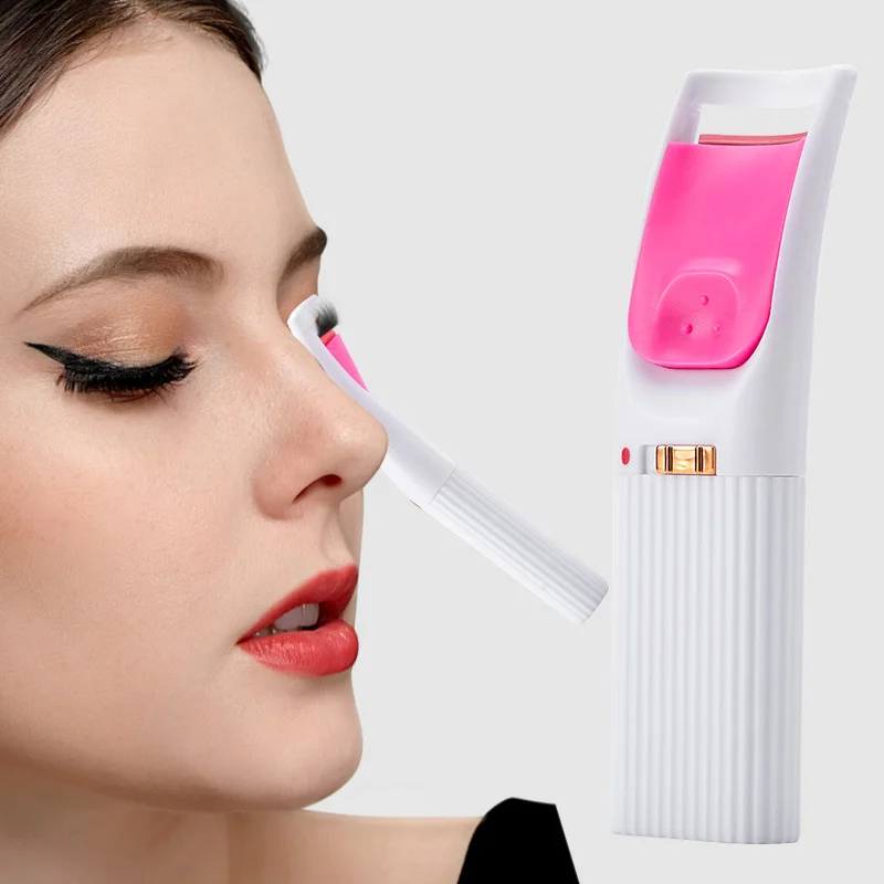 Beauty Device Makeup Tool Electric Heated Eyelash Curler 3D Stereo Curling Eyelashes Roller Curling Eyelash Curler