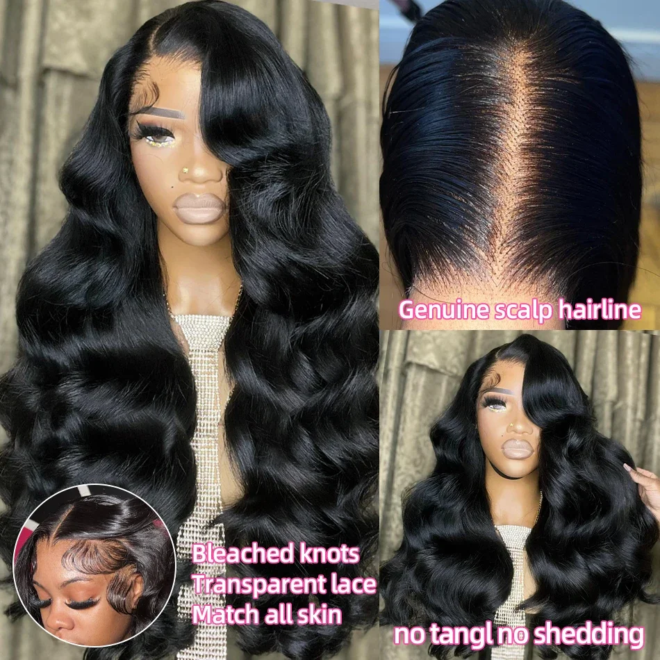Parrucca in pizzo trasparente con onda del corpo 13x6 Parrucche per capelli umani Brasiliani Remy 30 32 pollici Parrucca frontale con chiusura in pizzo 5x5 per donne_voghion.com