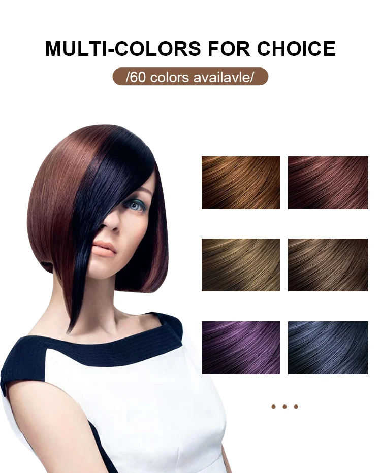 Professional Salon Free Sample Colorants Braids Dye Color Gray Coverage Champagne Hair Color Without Ppd