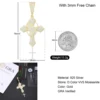 Pray Hand Cross-Gold