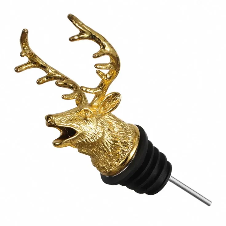 Tappo Per Bottiglia Gotico Con Drago In Lega Di Metallo E Silicone – Scegli Tra Argento E Bronzo, Regalo Per Amanti Del Vino
