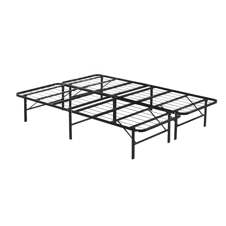 14 Inch Metal Folding Mattress Foundation Wholesale Metal Platform Cal 