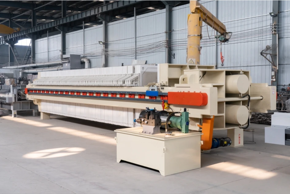 Automatically Plate Pulling Membrane Filter Press for Chemical Industry ...
