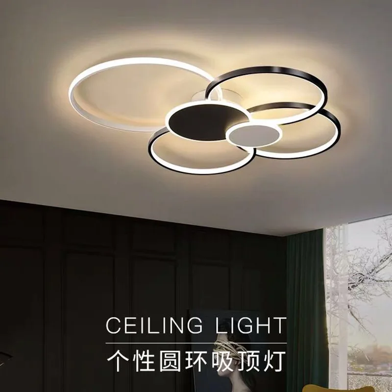 MEEROSEE White Flower Flush Ceiling Light Luminaire Bedroom Ceiling Light MD87157