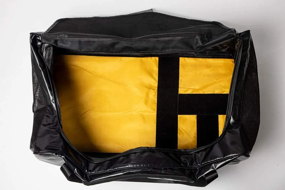 Тянущиеся ручки для больших нагрузок сумка хоккея на колесах вращающегося