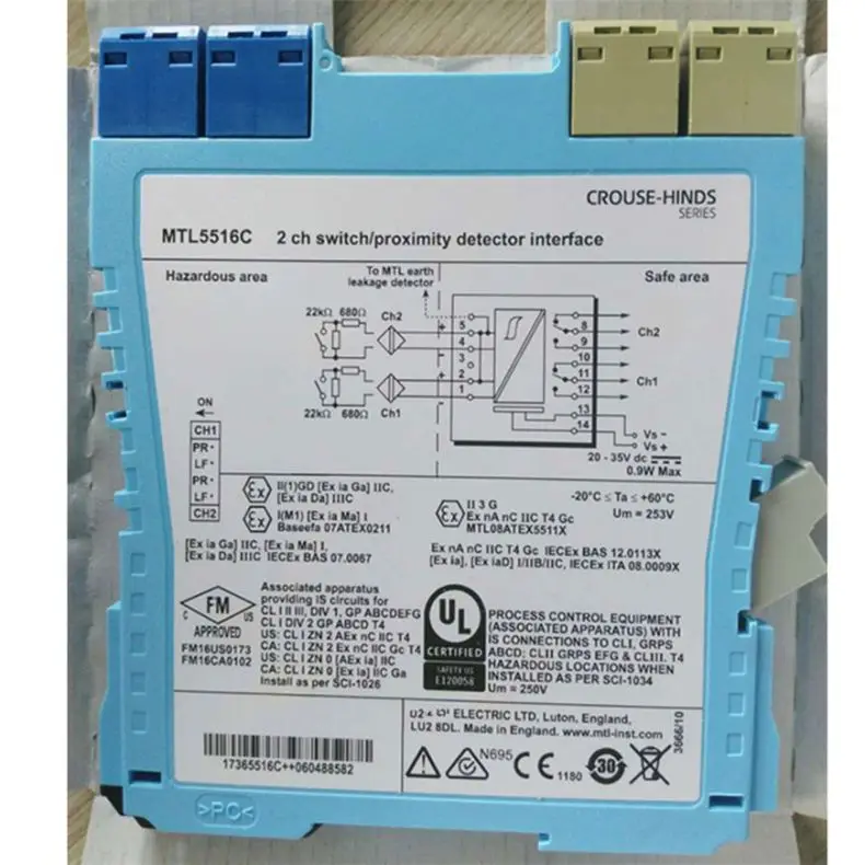 Mtl5081 Millivolt/thermocouple Isolator Safety Barrier - Buy Mtl5081 ...