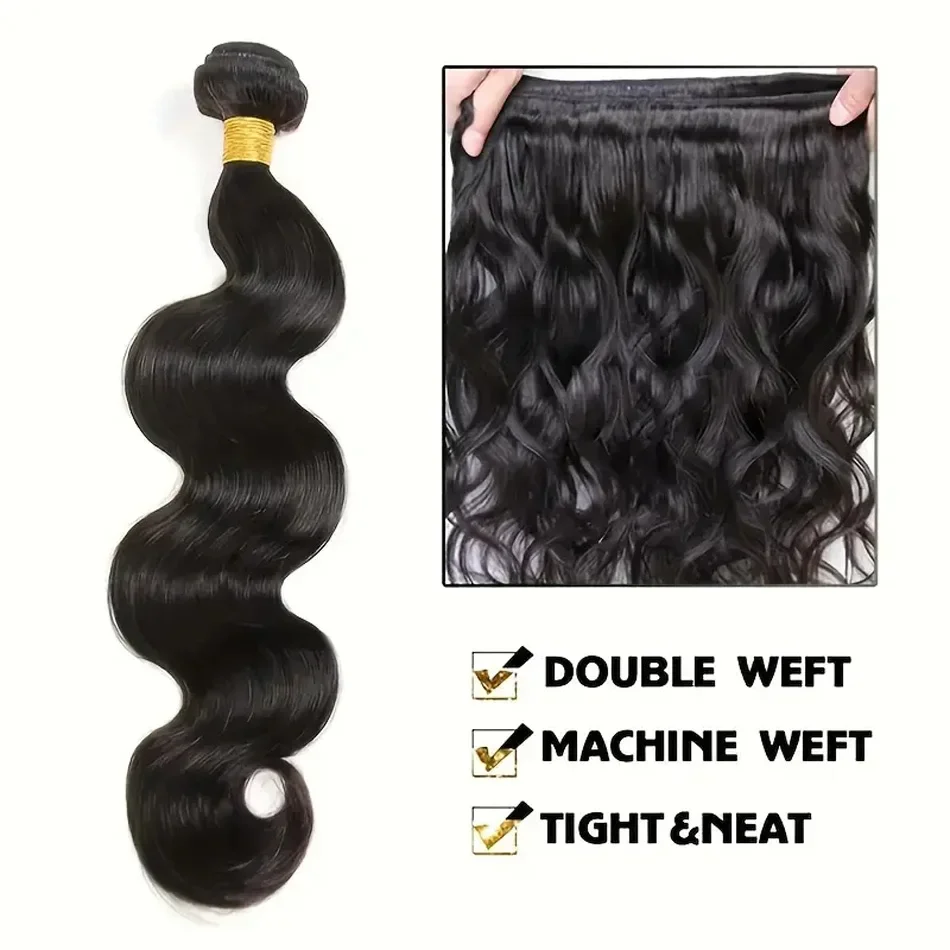 Pacotes de cabelo humano brasileiro com ondas corporais para mulheres cor natural_voghion.com