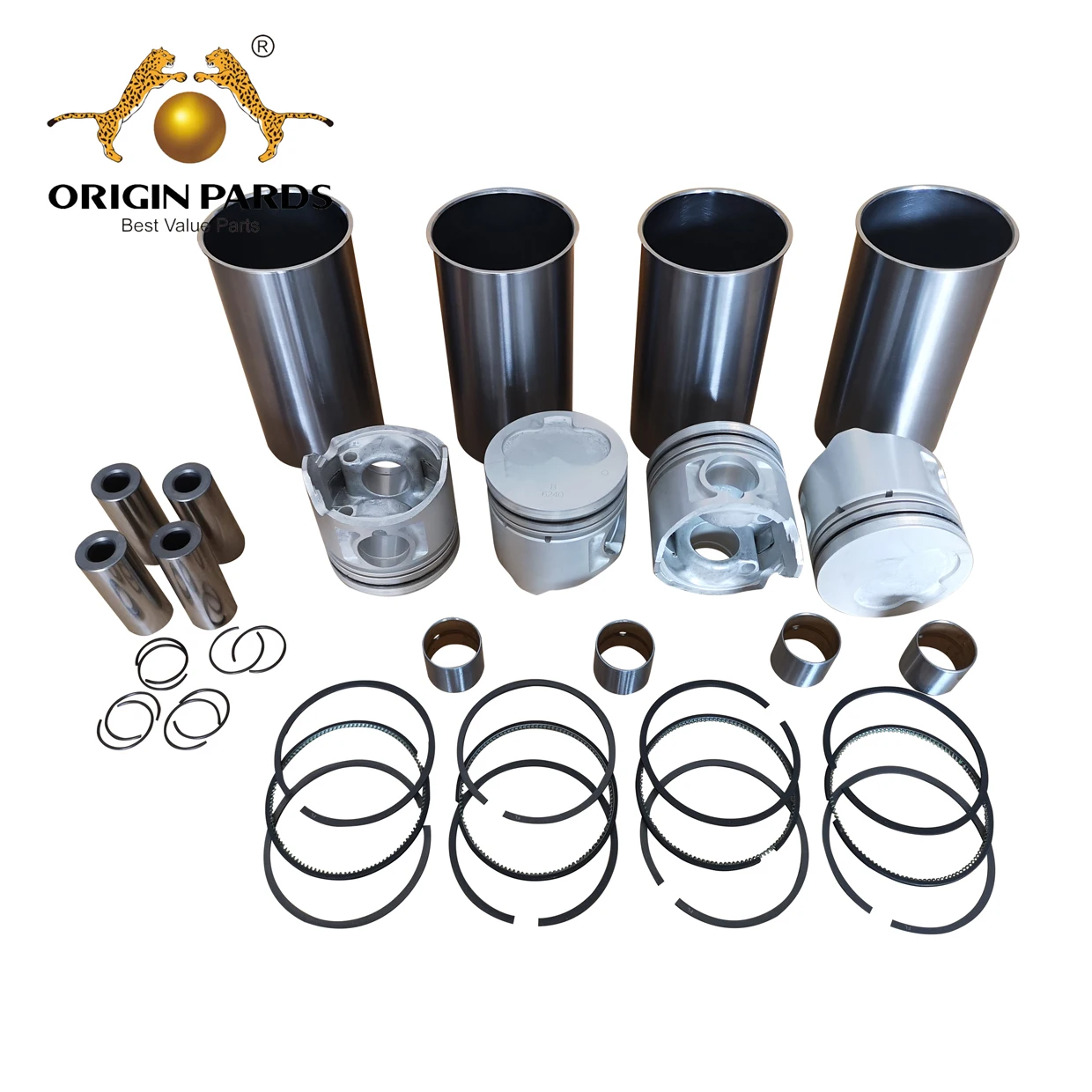 Liner Set 4JG2 4JG2T Engine 5878132220 Passenger Car UBS 