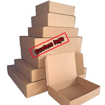 Mailer Box Manufacture Customized Recyclable Parcel Cardboard Mailer Boxes With Custom Logo