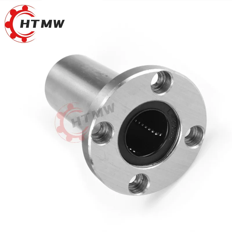 HTMW  Elongated Linear Bearing LMF16UU Precision Bearing with Circular Flange 16x28x37