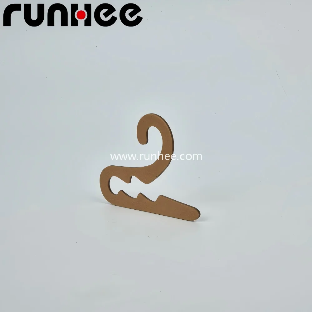 Heavy Duty Recyclable Cardboard Hooks Paper Sock Hangers 2.0mm~3.5mm Thickness