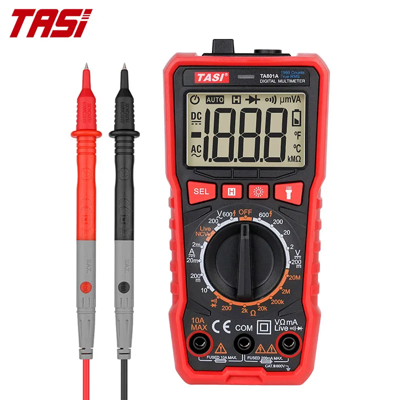 TASI TA8301 Digital Multimeter With Voice Broadcasting Function ...