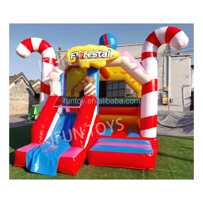 Pirate Ship Sail Dry Slide Bouncy Castle Playground Inflatable Combo ...