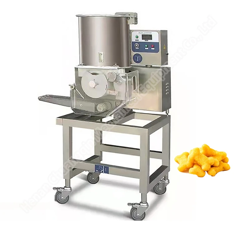 Mcdonalds Chicken Nugget Forming Machine Hamburger Cutlet Form Machine Automatic Chicken Nugget