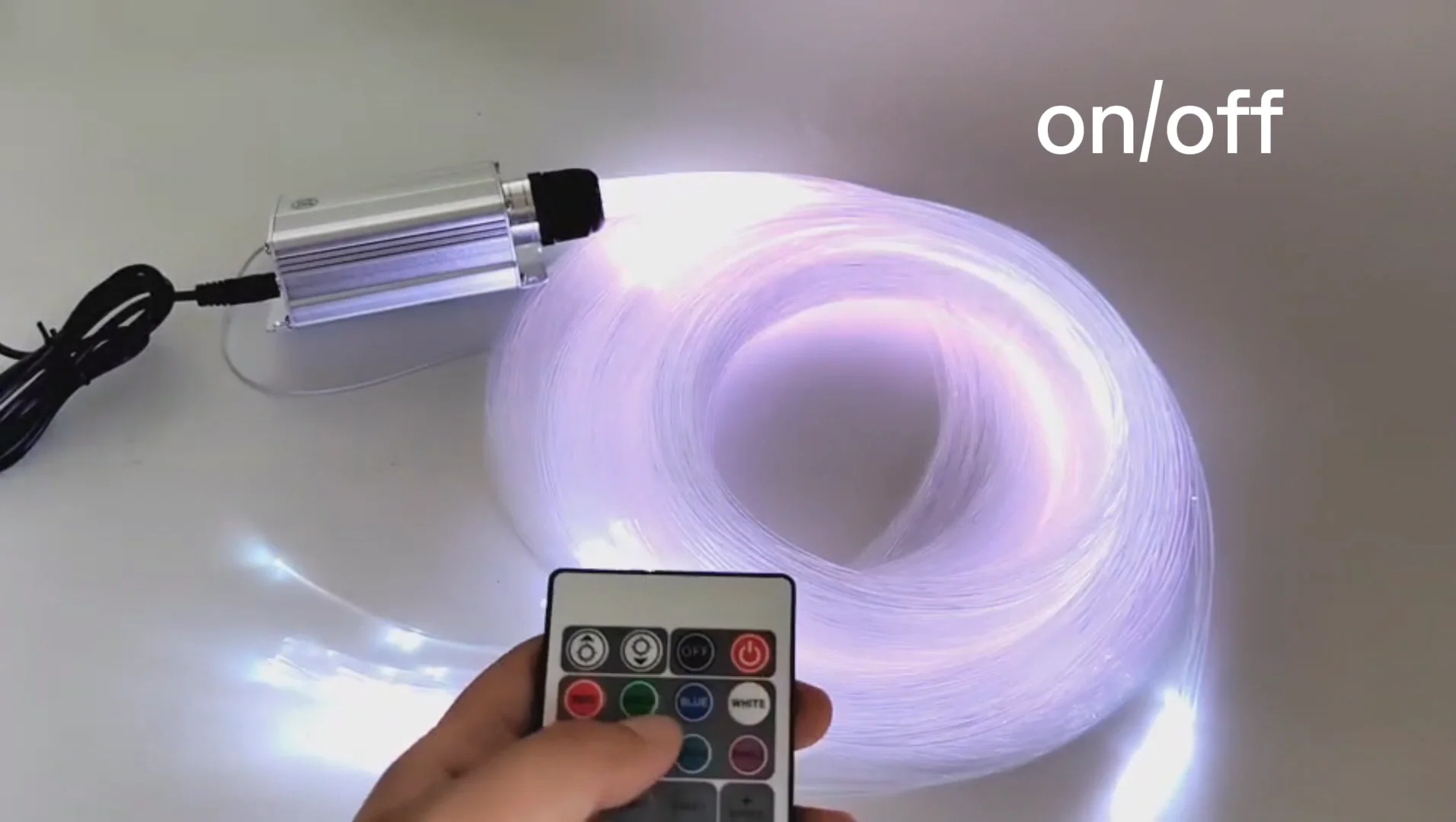 DIY 5W LED fiber optic ceiling starry light kit, View fiber optic