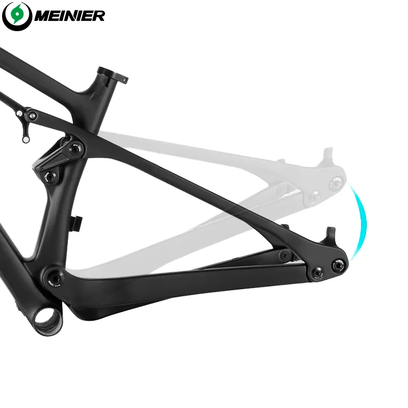 Cadre VTT Carbone Axe 148*12 – Pour Frein à Disque – Taille 44 à 58 – Compatible Shimano/SRAM