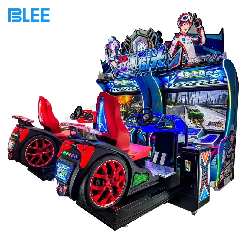 FIERTE エイジリアリンククリームナイトMC 35g 22'' LED Screen Super Speed Racing Car Game Machine Arcade