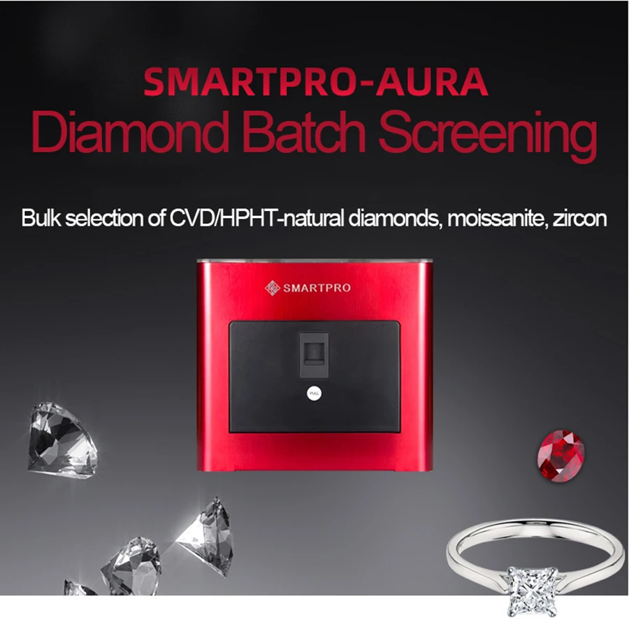 Jewelry Tools Making Synthetic Diamonds Machine CVD/HPHT Diamond Selection for Jewelri