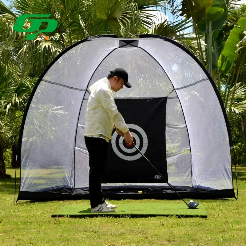 GP Golf Mat With Rough and Sand Customized Golf Training Wholesale Indoor Putting Practice  Mat for Home Golf Range Mat